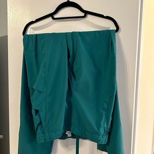 Wonderwink Hunter green scrub pants medium tall